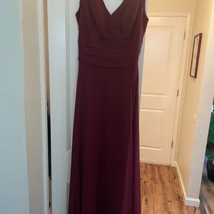 Floor length dress